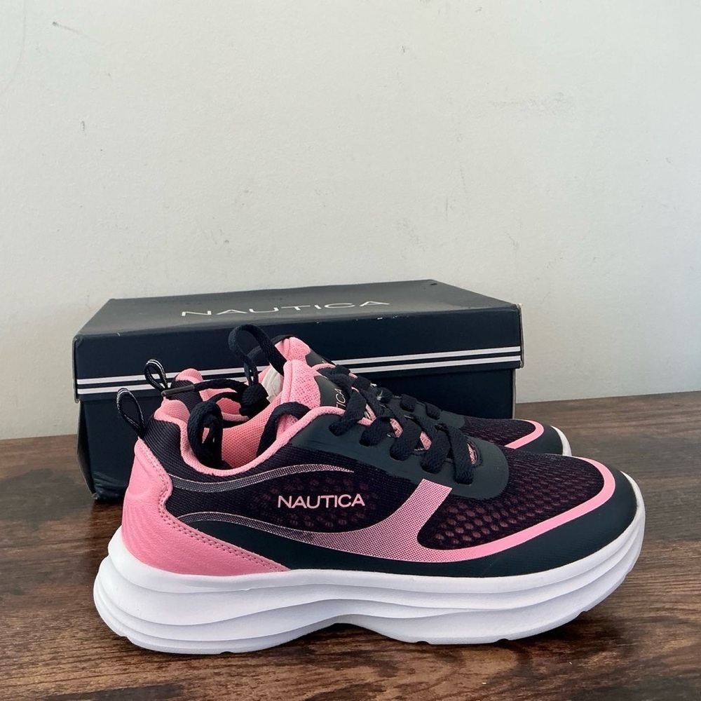 Nautica Little and Big Girls Galey Athletic Sneakers - Picture 7 of 8